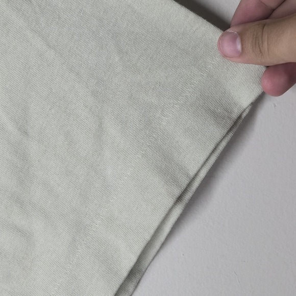 NWT VTG Fruit of the Loom Blank Beige T Shirt Size M Essential Single Stitch 90s - Picture 4 of 5